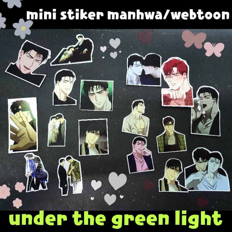 mini stiker manhwa yaoi under the green light