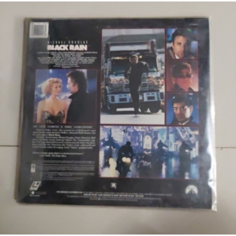 Kaset Laser disc Michael Douglas Black Rain