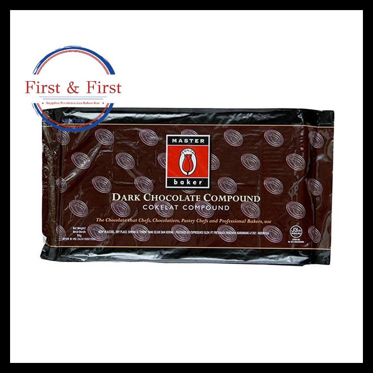 

TERBARUU!! Coklat Tulip Master Baker Dark Chocolate Compound 5 Kg COD