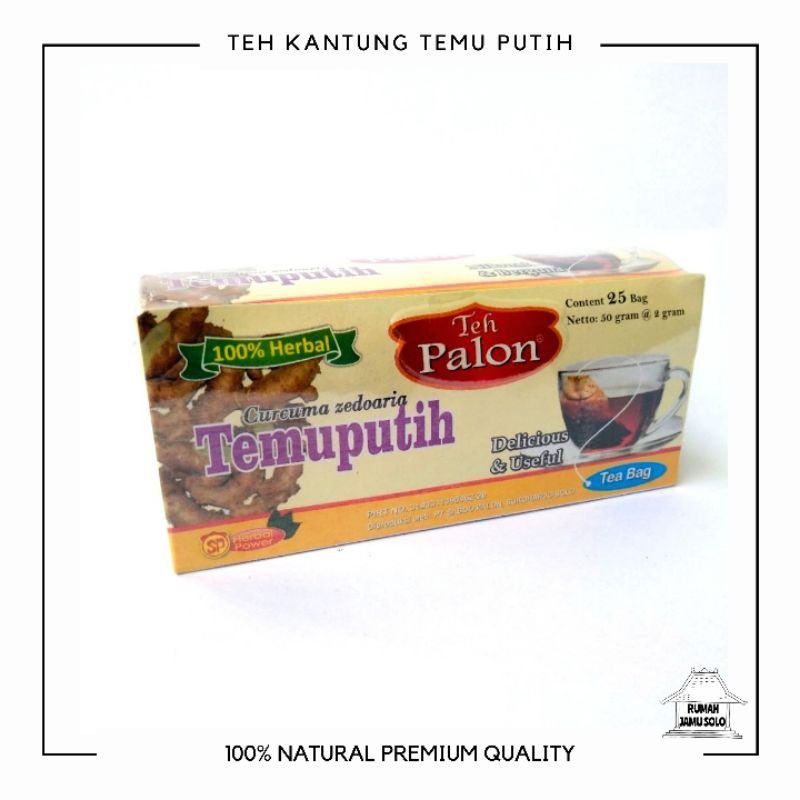 

Teh celup temuputih 25 kantung teh herbal tea bag