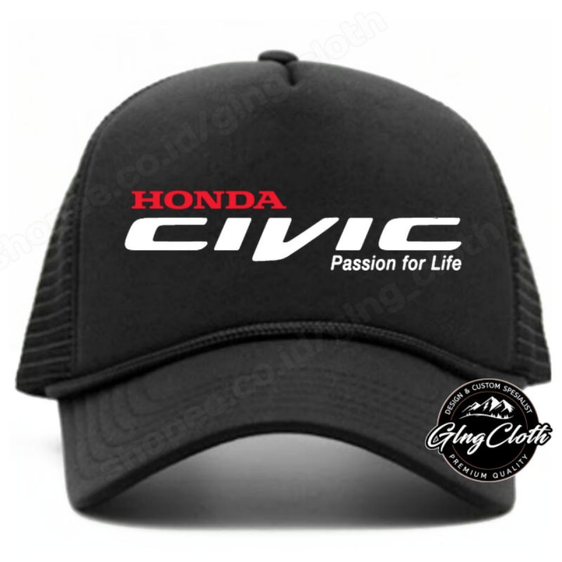 Topi Honda Civic Trucker - Topi Honda Civic