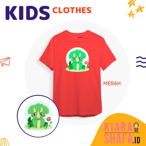 Kiarashafa - Baju Anak / Kaos Anak Baby Teranosaurus