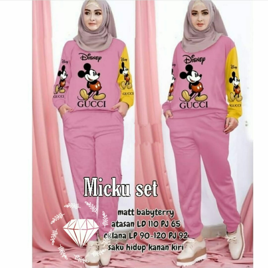 SET JUMBO MICKU 4Warna