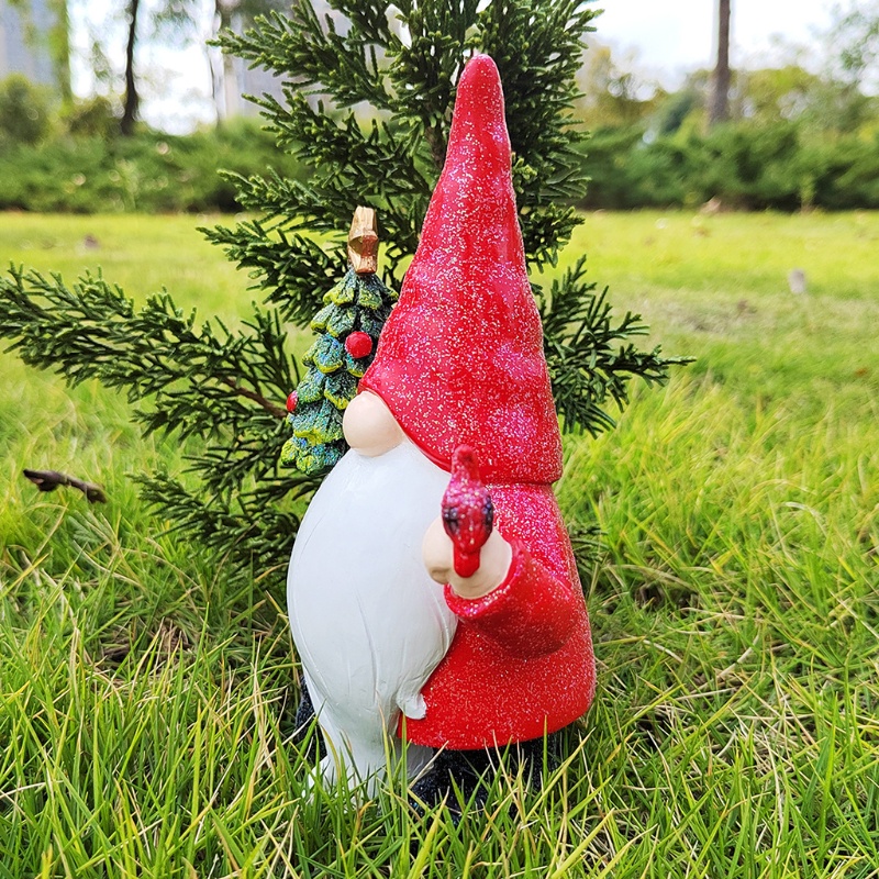 Zzz Patung Gnome Lucu Untuk Dekorasi Pohon Natal