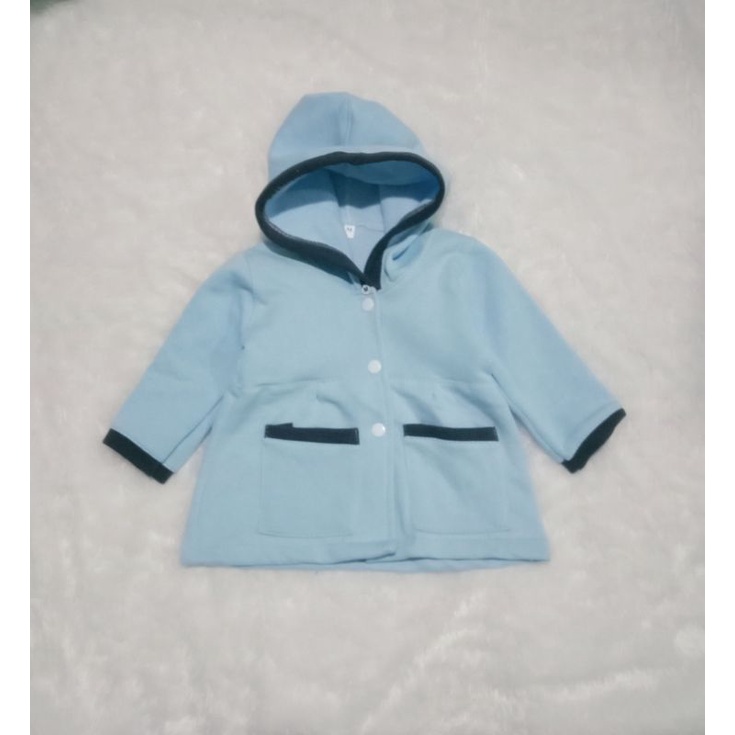 Jaket Anak Perempuan Gaya Korea Fleece Usia 1 2 3 Tahun Jaket Hoodie Anak Masa Kini