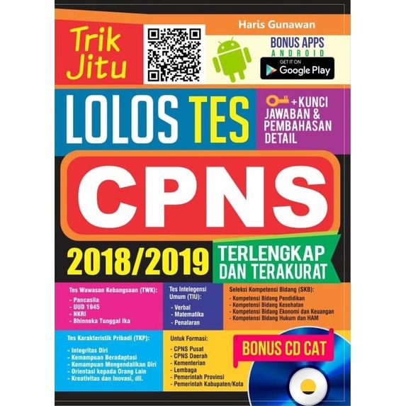 

DISKON HARGA Buku Trik Jitu Lolos Tes CPNS 2018-2019 Terlengkap dan Terkuat - Diva KPL252