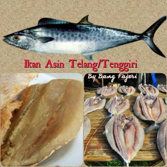 

Ikan Asin Tenggiri Iwak Karing Telang Banjarmasin 1kg