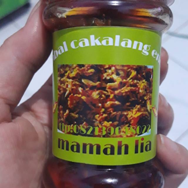 

Sambal cakalang mamah lia