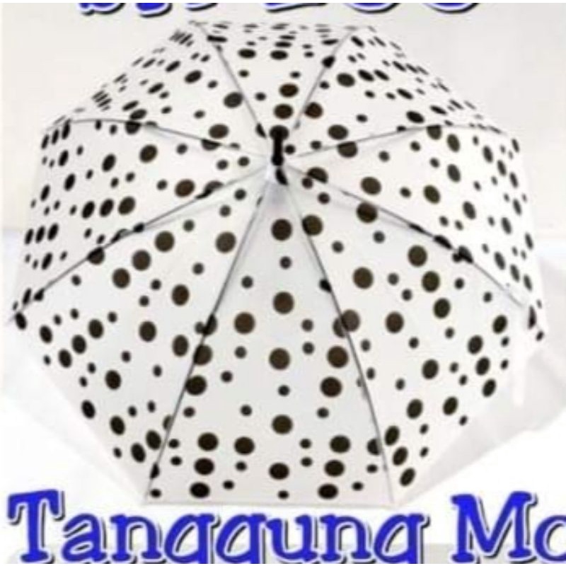 Payung 21&quot; PVC Tanggung Motif Polkadot