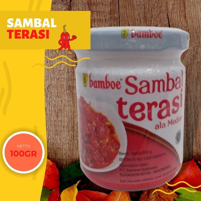 

Bamboe Sambal Terasi ala Medan Botol 100gr