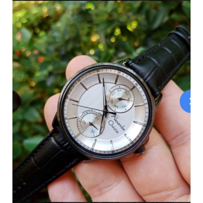 Jam tangan pria Alexander Christie AC 6576. Jam original garansi resmi 1 tahun