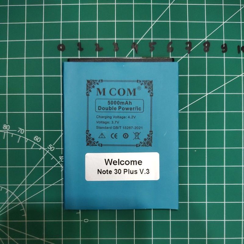WELCOME P40 , WELCOME P40 PRO , WELCOME RENO 3 PRO , WELCOME NOTE 30 PLUS V.3 BATERAI BATTERY BATT BATLE MANTUL