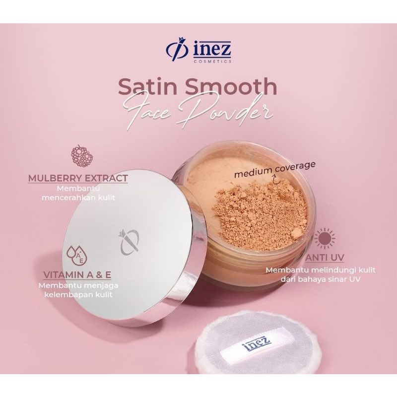 Inez Satin Smooth Face Powder 20 gr / Inez Face Powder