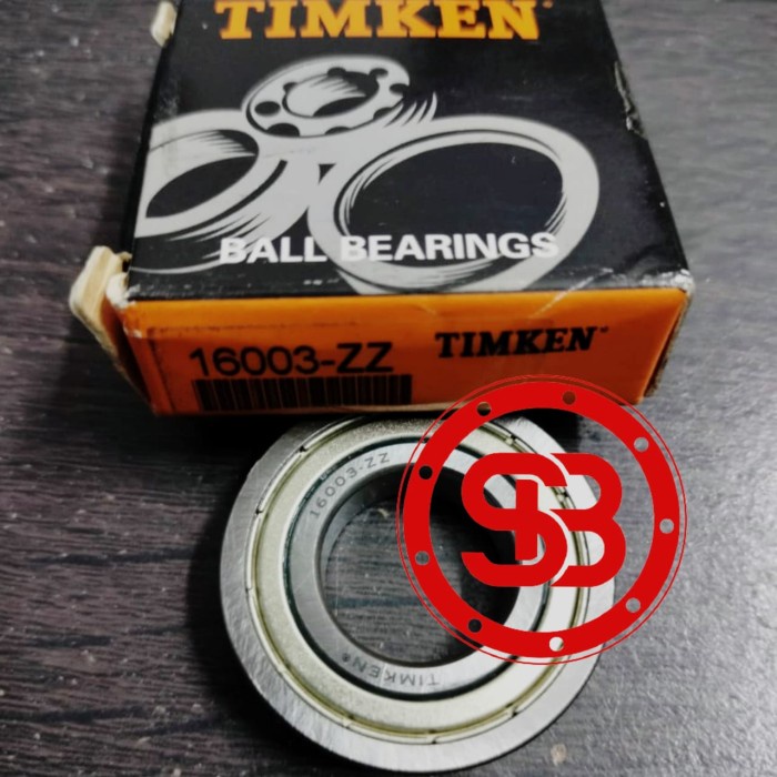 Bearing 16003 ZZ TIMKEN ORIGINAL