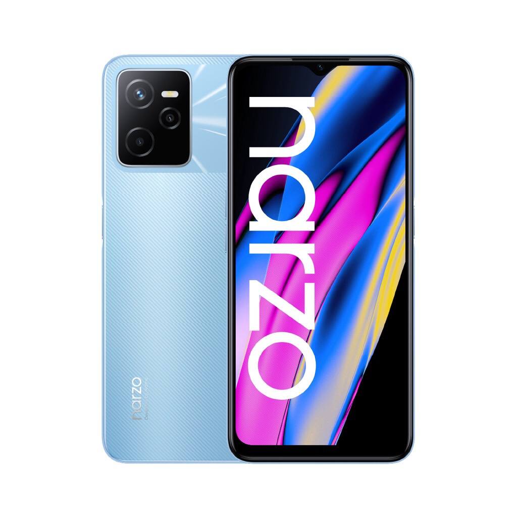 Realme Narzo 50A Prime [4GB+64GB - 4GB+128GB] Unisoc Tiger T612 - 50MP Triple Camera - 6,6&quot; IPS LCD - 5000mAh Garansi Resmi Realme 1 Tahun