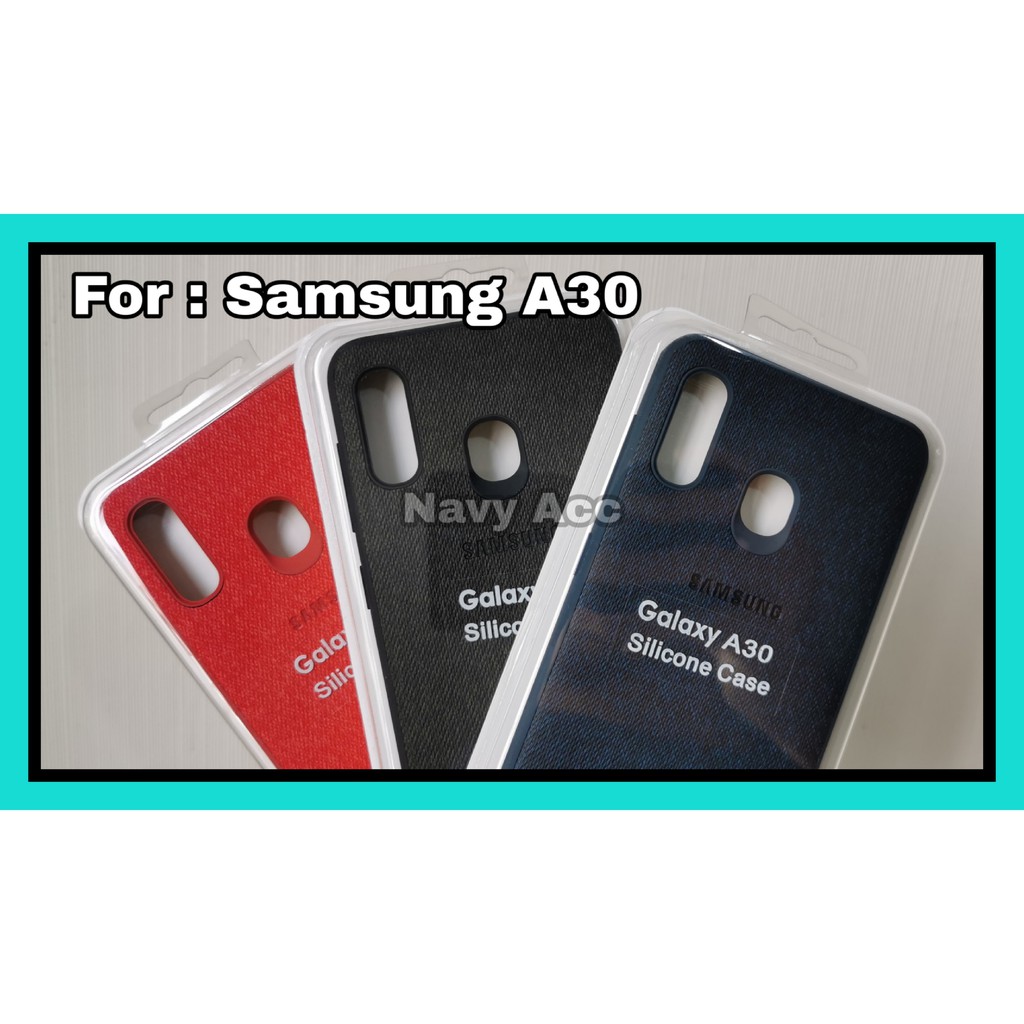 Case Samsung A70 - A50 - A30 - A20 - Silicon Case Motif Jeans