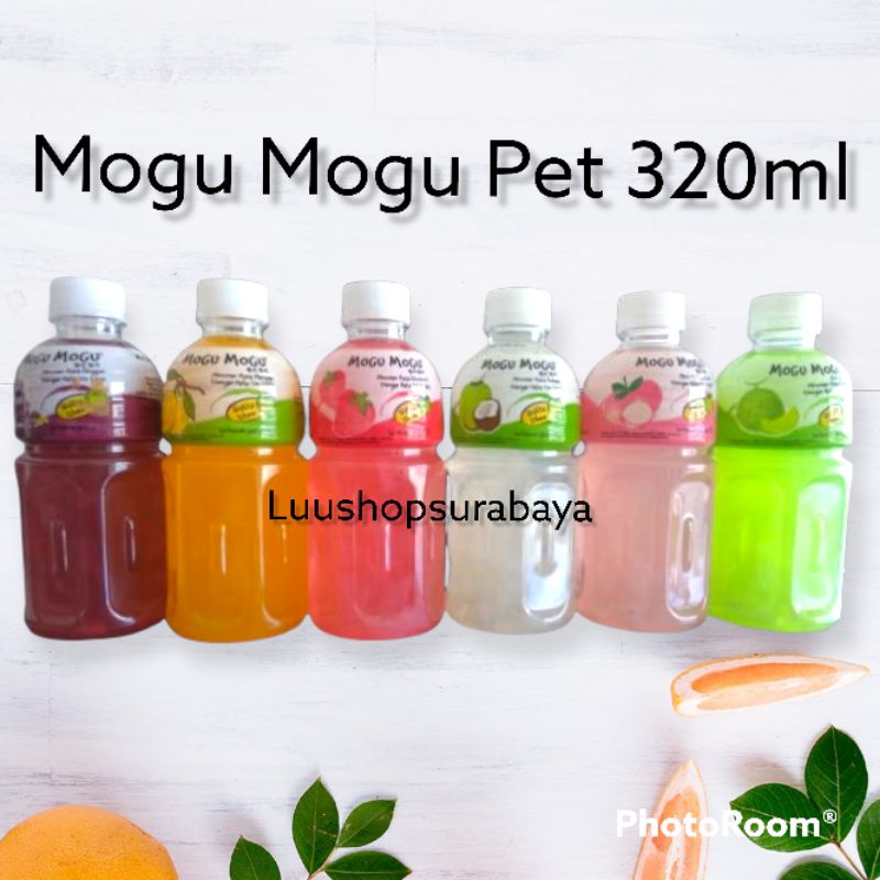 

Mogu Mogu Pet 320ml Minuman Rasa Buah Nata de Coco