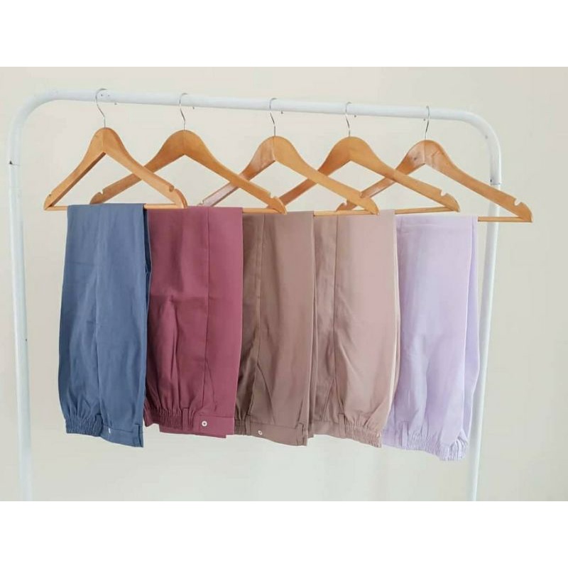 M-L-XL-XXL ATASAN BATIK WANITA MODERN ASJ SA HRB026 MONALISA GENES BLOUSE-Baggypant Random