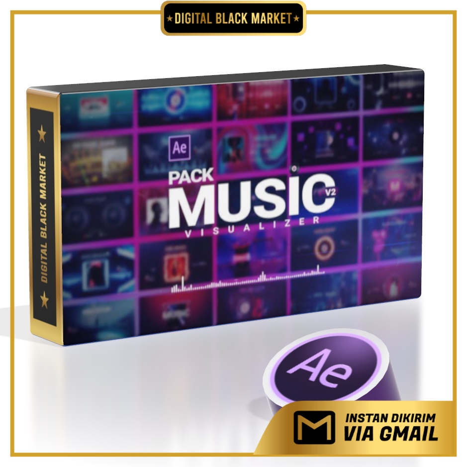 Music Visualizer Pack - After Effects Project Files