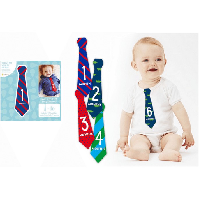 Baby First Year's Tie Milestone Stickers