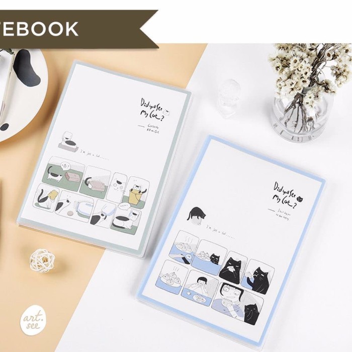 

Jualan Did You See My Cat Thick Ruled Notebook Murah