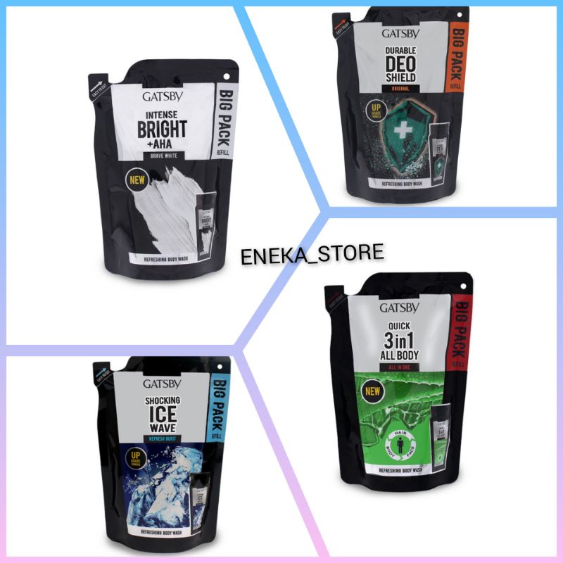 ✦ENEKA✦ Gatsby Body Shower Gel REFILL 250ml
