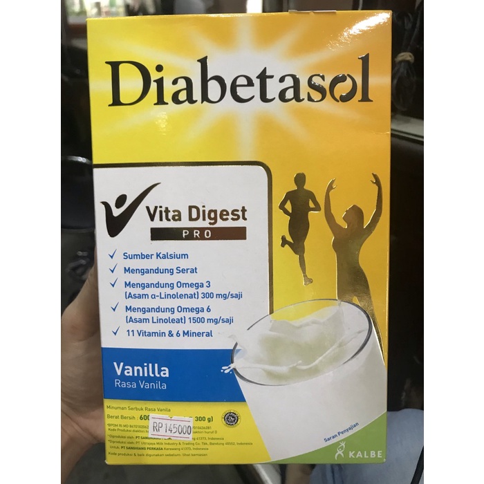 

Susu diabetasol vanil 600gr