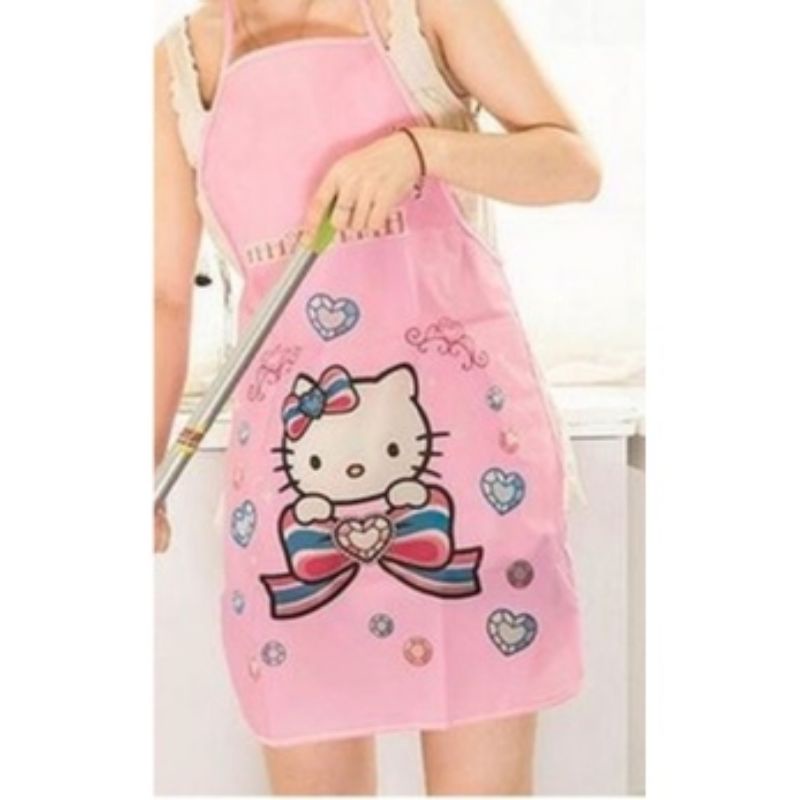 Celemek Dapur Karakter Kartun Lucu / Anti Air WaterProof Apron