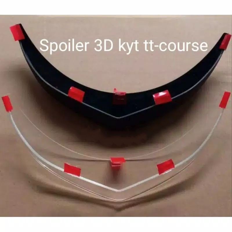 spoiler 3D KYT TT course/spoiler KYT TT-COURSE 3D