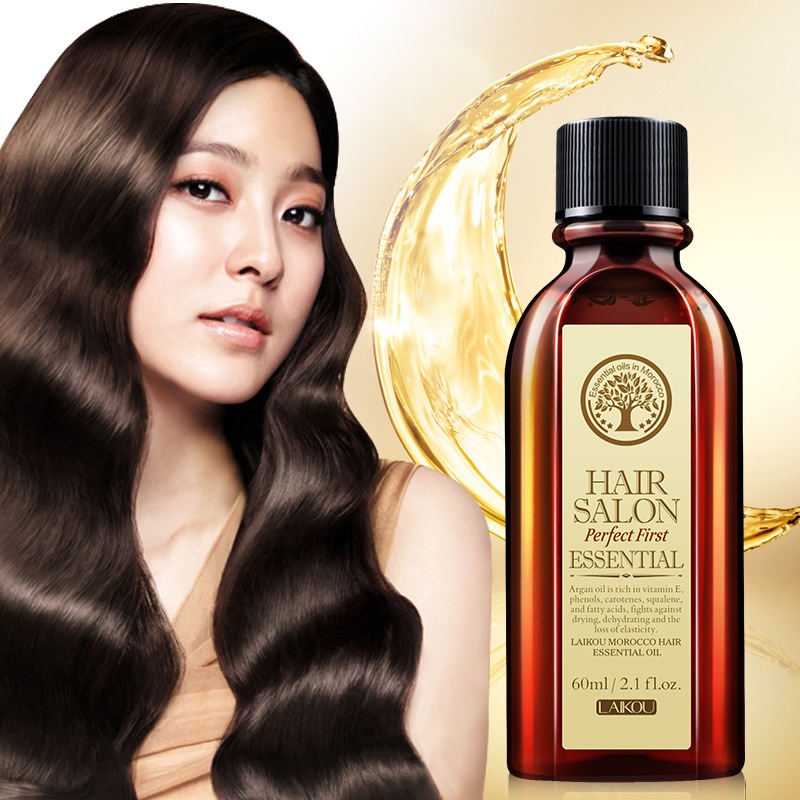 HOPE STORE - Laikou Morocco Hair Essential Vitamin Conditioner Rambut Memperbaiki Rambut Kering Kusam &amp; Bercabang - Hair Tonik