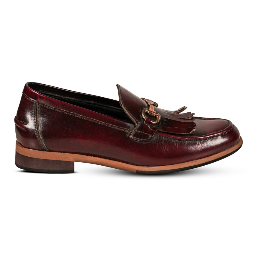 GILLY FRINGE MAROON WOMEN SHOES