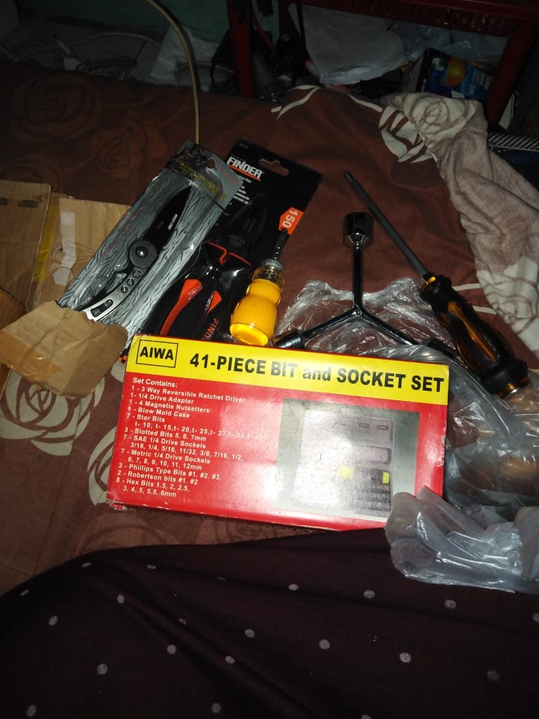 Obeng Bolak Balik Fleksibel Cebol Mini