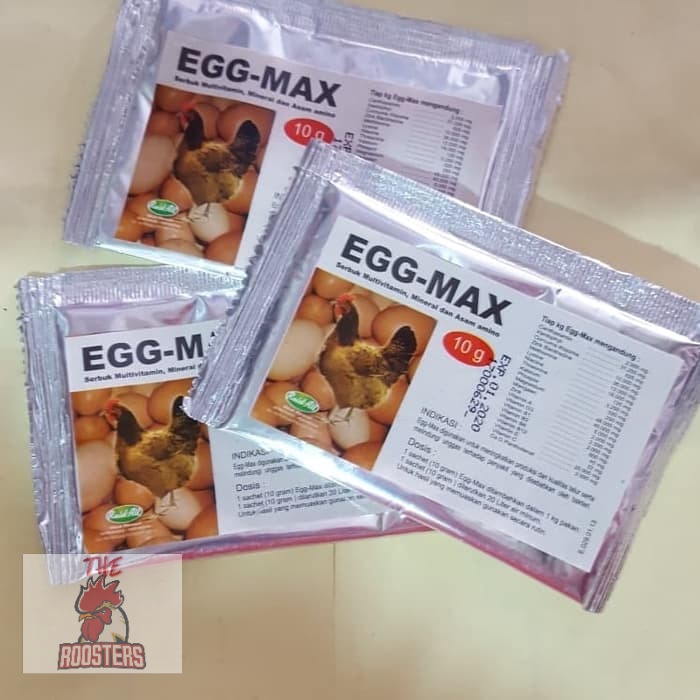 

EGG MAX 10 gr pemacu produksi telur