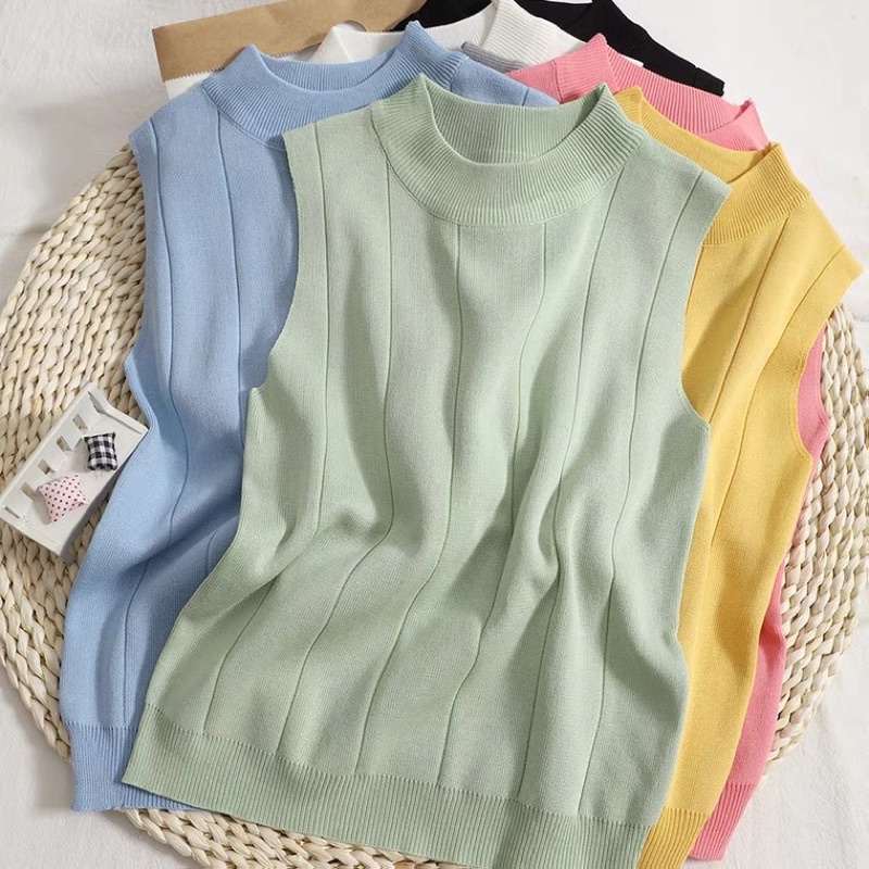 Mesy Knit Top / Baju Atasan Rajut Wanita Import