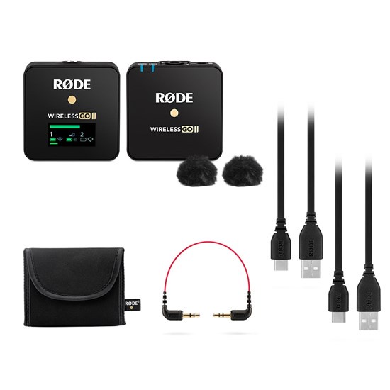 Rode Wireless GO II Single Mic Compact Digital Wireless Microphone