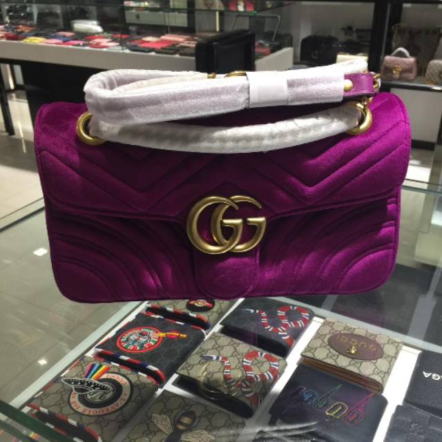 GUCCI MARMONT VELVET SUPER MIRROR