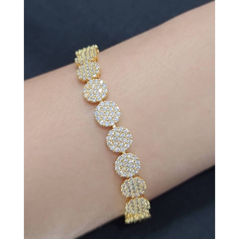 Gelang Vier Bangle Full Diamond