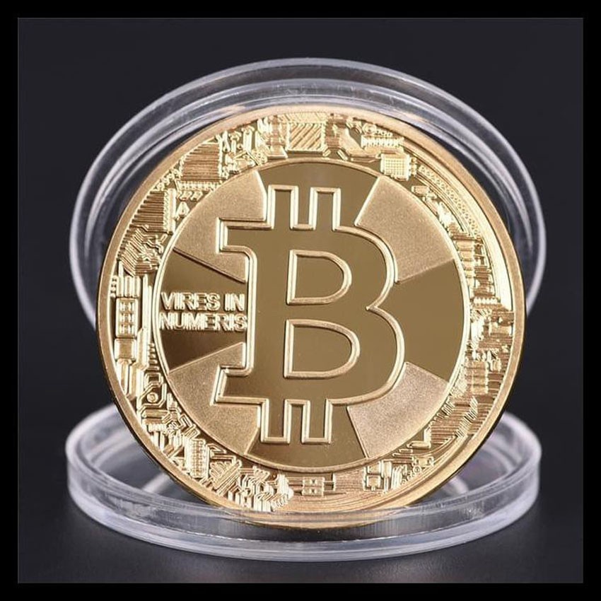 Crypto Coin Koin Fisik Kripto Cryptocurrency Bitcoin Ethereum Doge Rip