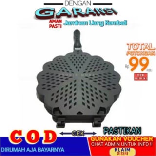 NUPON Cetakan Kue Waffle Teflon Anti Lengket Waffel Bentuk Hati