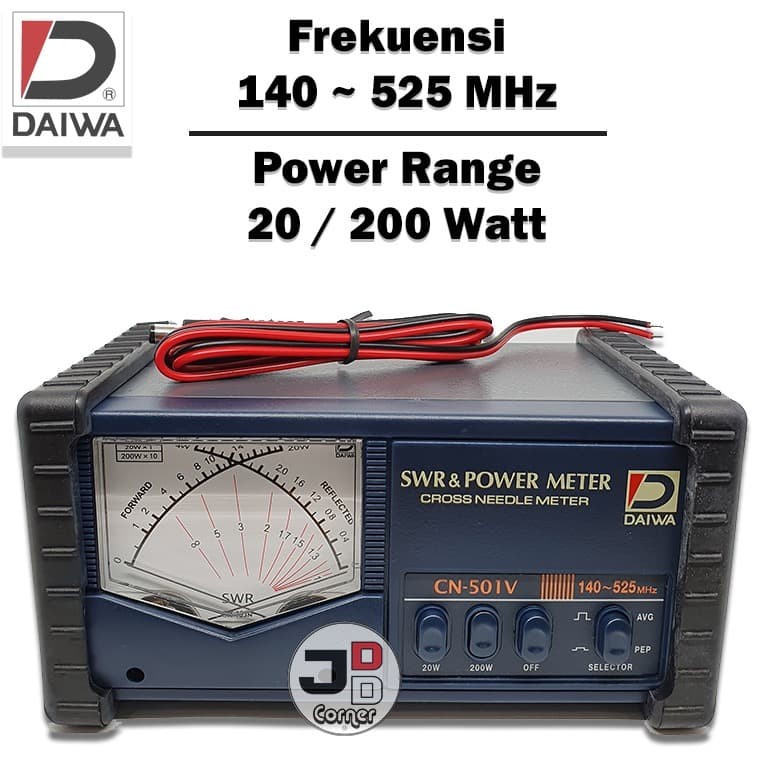 SWR & Power Meter Daiwa CN-501V ORI CN501 V Type CN 501 CN-501