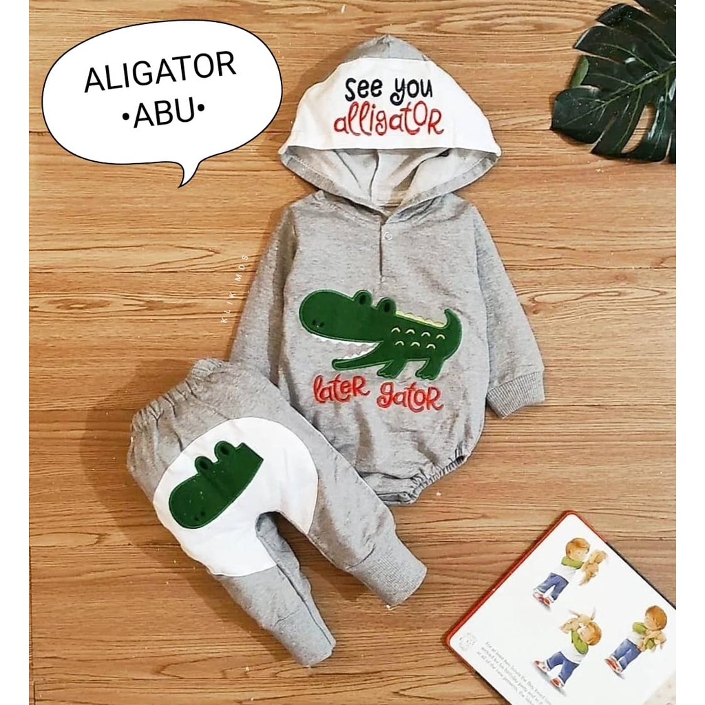 Klik Mds Setelan Jumper Anak Bayi Laki-laki Joger 1928 1 Ukuran Usia 0-6 Bulan