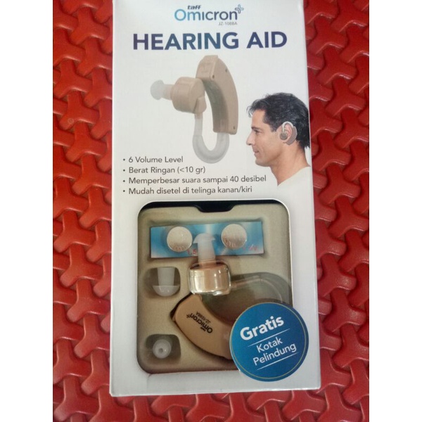 Alat Bantu Dengar Orang Tua Hearing Aid Aids Kit Behind The Ear Bte - ABD Tuli Budek Tuna Rungu