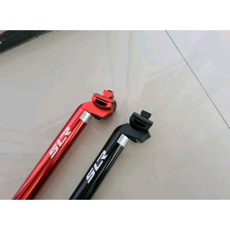 Original Seatpost SLR 28.6 x 400 mm. Tiang Saddle Alloy Allumunium Seatpost Diameter 28.6mm Seatpost Ukuran 28.6 mm Tiang Saddle Sepeda