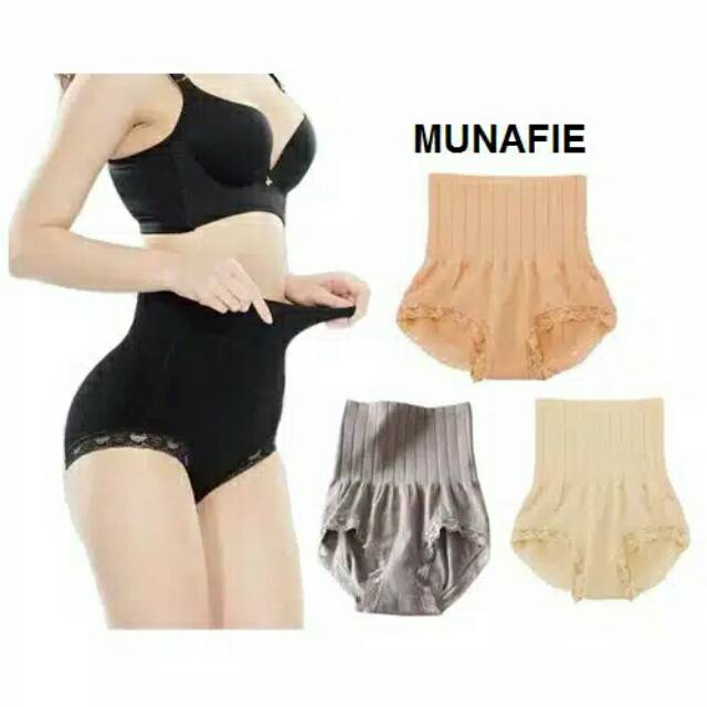 Munafie korset celana pelangsing/slimfitoriginal import korset slimming pants