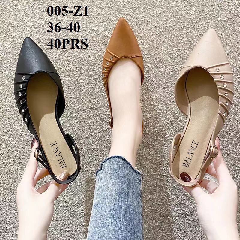 BALANCE IMPORT SANDAL JELLY SEPATU JELLY JELLY SHOES BALANCE KERUT HAK 3CM BALANCE 005 Z1