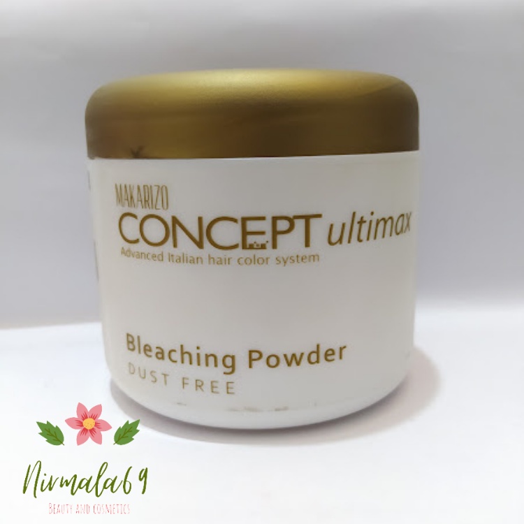 MAKARIZO CONCEPT ultimax Advanced Italian hair color system Bleaching Powder 250gr/pewarna rambut/wa