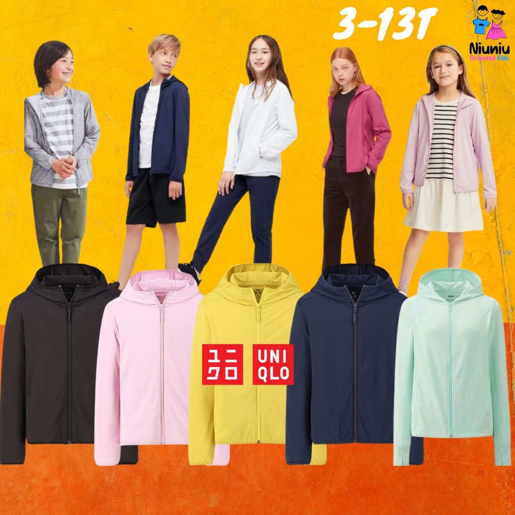 Jaket Jacket Atasan Uniqlo Anak Remaja Laki laki Perempuan Cowok Cewek Pria Wanita Unisex Warna Polo