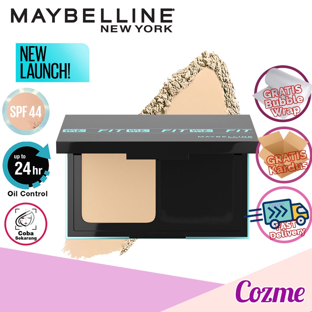 MAYBELLINE FIT ME MATTE PORELESS Powder Foundation TWC