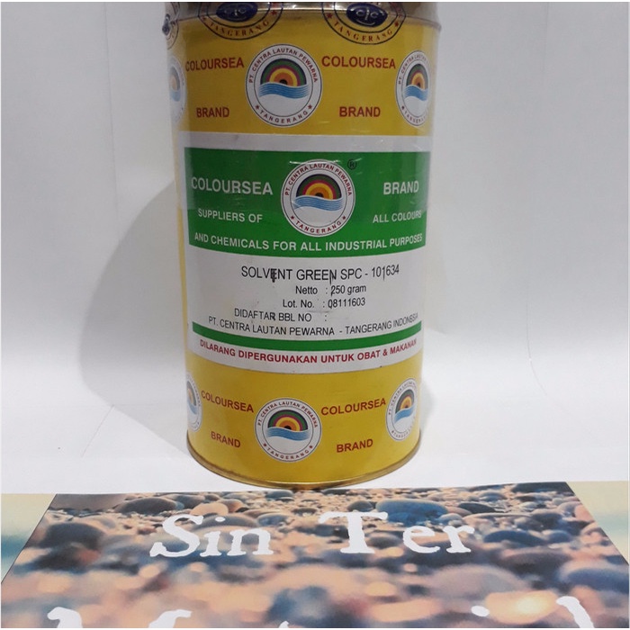 Pewarna minyak bubuk Hijau "Coloursea Brand"
