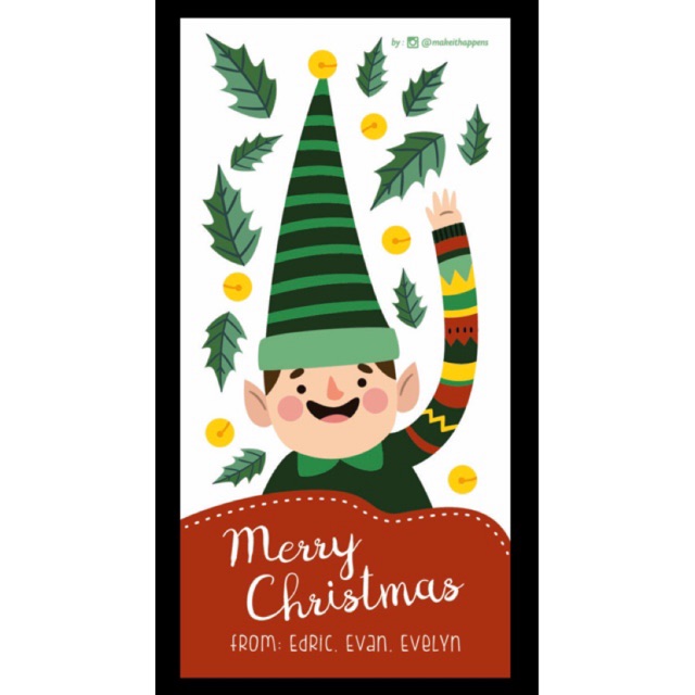 

Kartu natal christmas card